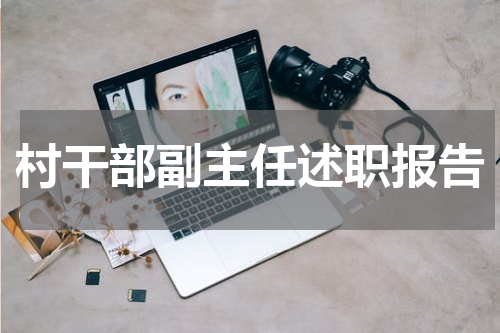 村干部副主任述职报告