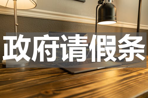 政府请假条