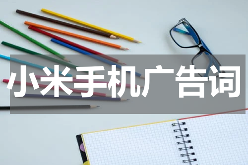 小米手机广告词