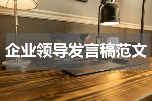 企业领导发言稿范文