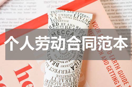 个人劳动合同范本