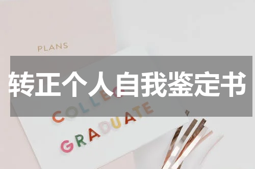 转正个人自我鉴定书