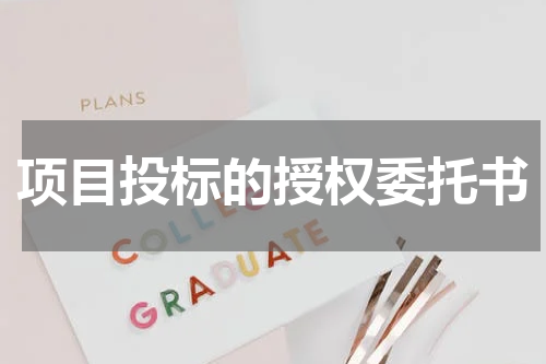 项目投标的授权委托书