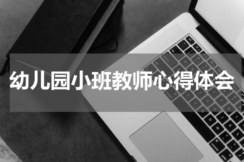 幼儿园小班教师心得体会