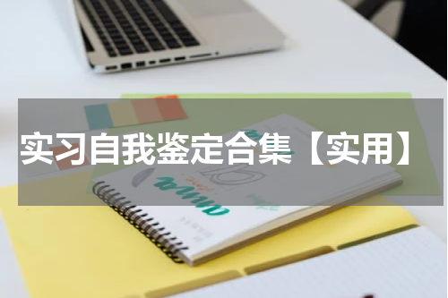 实习自我鉴定合集【实用】