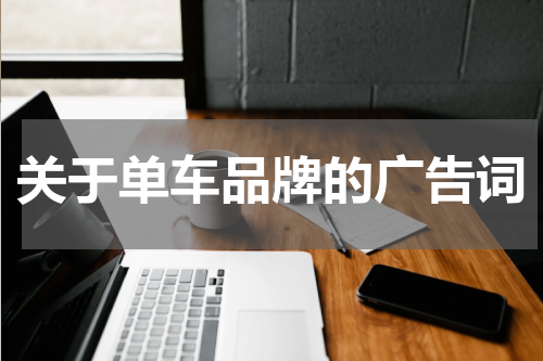 关于单车品牌的广告词