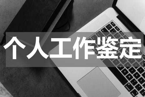 个人工作鉴定