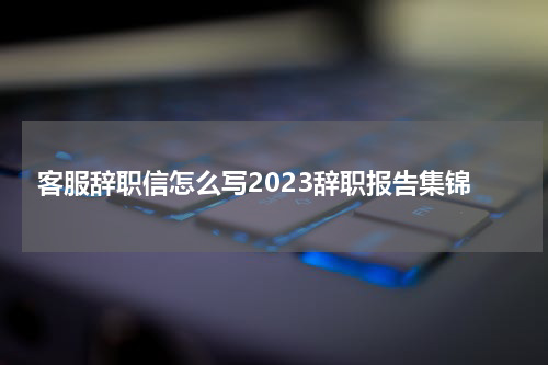 客服辞职信怎么写2023辞职报告集锦