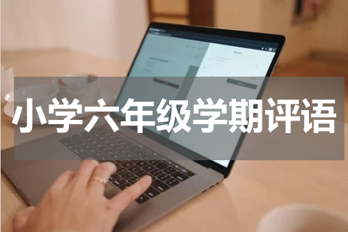 小学六年级学期评语