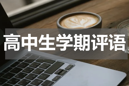 高中生学期评语