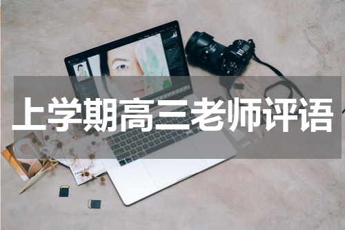 上学期高三老师评语