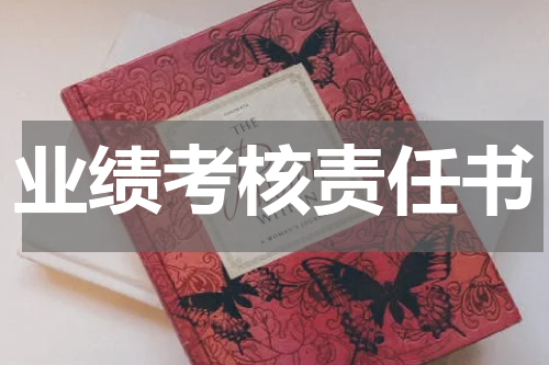 业绩考核责任书