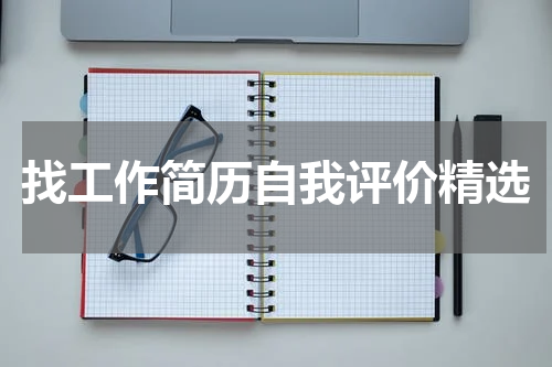 找工作简历自我评价精选