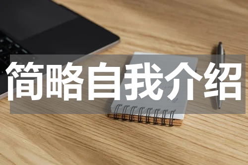 简略自我介绍