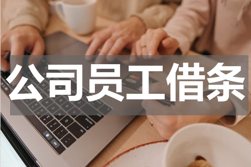 公司员工借条