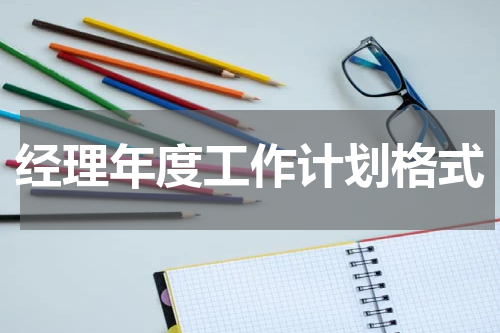 经理年度工作计划格式