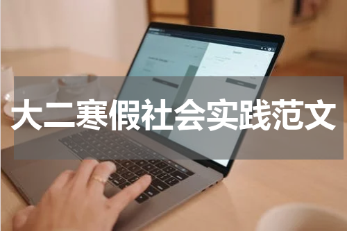 大二寒假社会实践范文