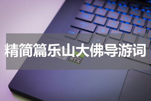 精简篇乐山大佛导游词