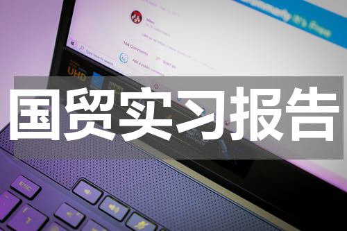 国贸实习报告