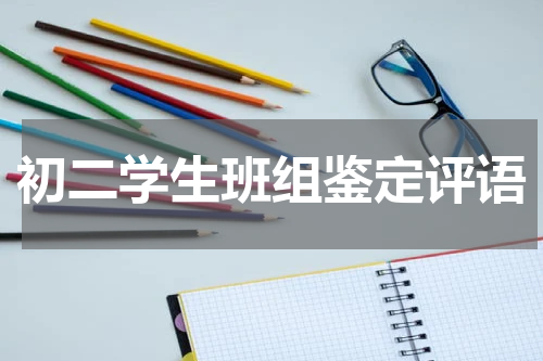 初二学生班组鉴定评语