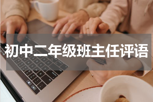 初中二年级班主任评语