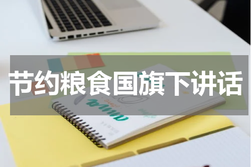 节约粮食国旗下讲话