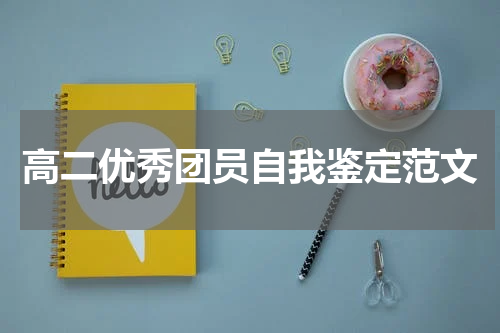 高二优秀团员自我鉴定范文