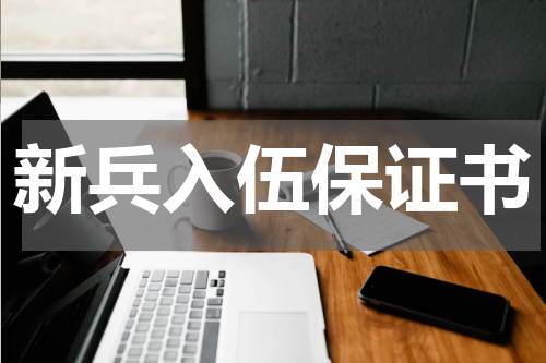 新兵入伍保证书