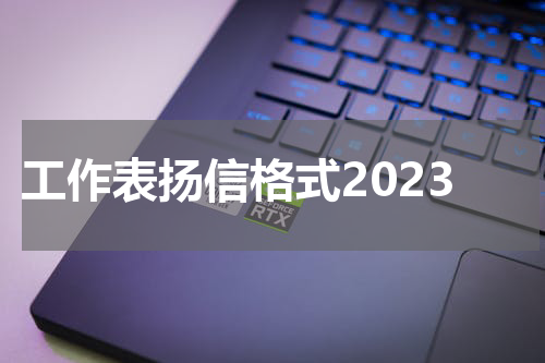 工作表扬信格式2023
