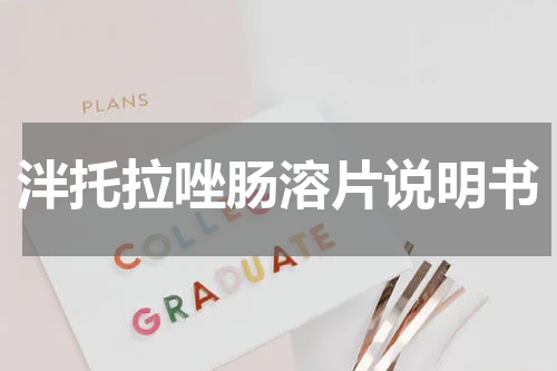 泮托拉唑肠溶片说明书