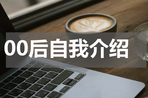 00后自我介绍