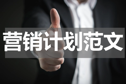 营销计划范文