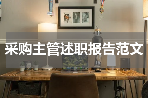 采购主管述职报告范文