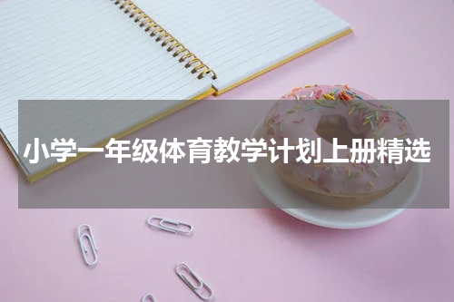 小学一年级体育教学计划上册精选