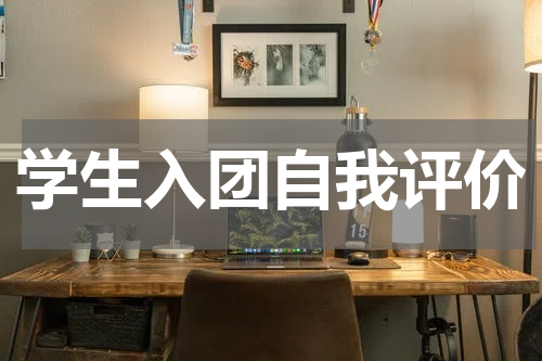 学生入团自我评价