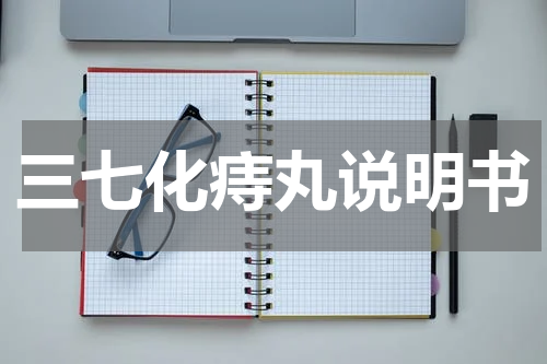 三七化痔丸说明书
