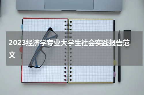 2023经济学专业大学生社会实践报告范文