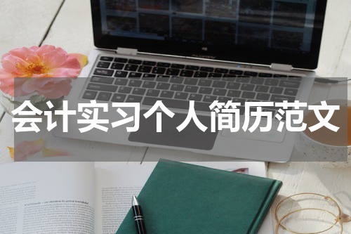 会计实习个人简历范文