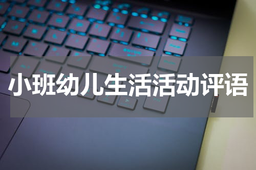 小班幼儿生活活动评语