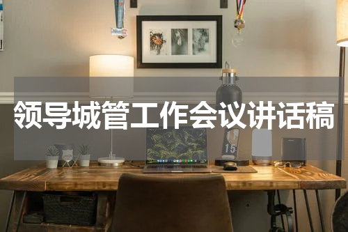 领导城管工作会议讲话稿