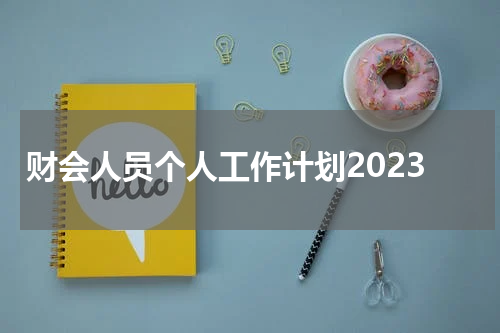 财会人员个人工作计划2023