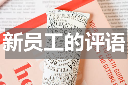 新员工的评语