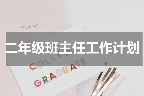 二年级班主任工作计划