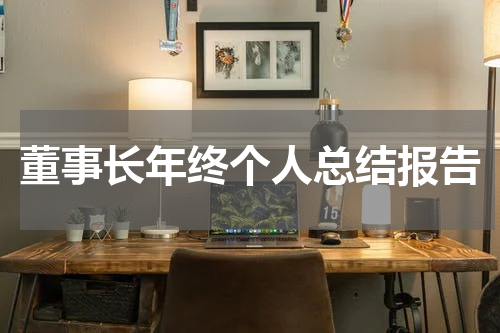 董事长年终个人总结报告
