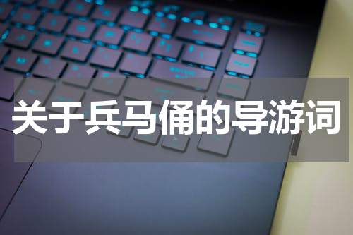 关于兵马俑的导游词