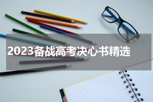 2023备战高考决心书精选