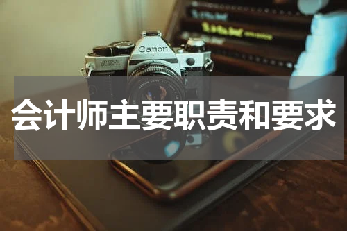 会计师主要职责和要求