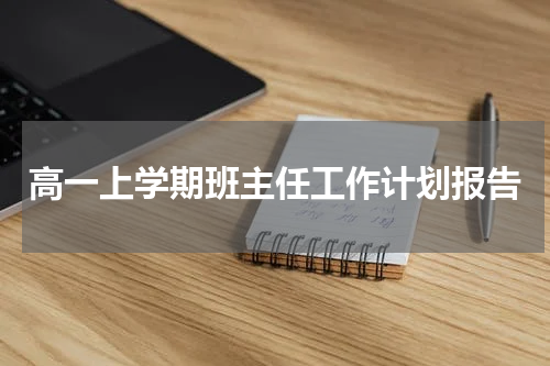 高一上学期班主任工作计划报告