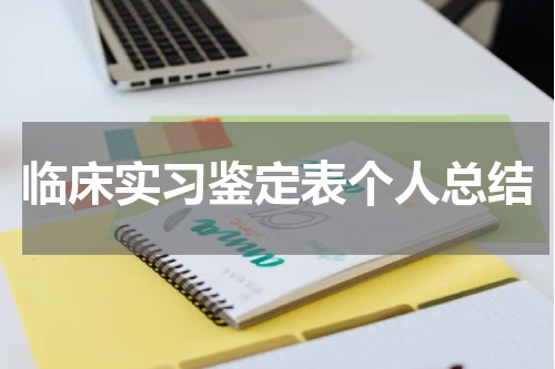 临床实习鉴定表个人总结