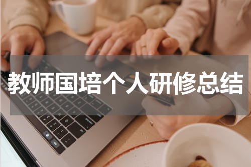 教师国培个人研修总结